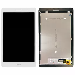 Дисплей для планшета Huawei MediaPad T3 8 (KOB-L09) с тачскрином и рамкой, оригинал, White