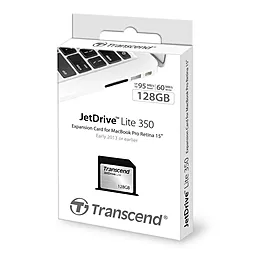 Карта памяти Transcend JetDrive 128GB Lite 350 (TS128GJDL350) - фото Карта памяти Transcend JetDrive 128GB Lite 350 (TS128GJDL350)