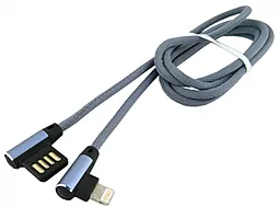 Кабель Walker C770 USB-A - Lightning 12w 2.4a 1м cable Gray - фото Кабель Walker C770 USB-A - Lightning 12w 2.4a 1м cable Gray
