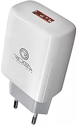 Сетевое зарядное устройство Ridea RW-11011 Element 2.1a home charger White - фото Сетевое зарядное устройство Ridea RW-11011 Element 2.1a home charger White