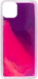 Чехол Epik Neon Sand glow in the dark Apple iPhone 12, iPhone 12 Pro Purple/Pink