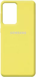 Чехол Epik Silicone Cover Full Protective (AA) Samsung A525 Galaxy A52, A526 Galaxy A52 5G Yellow