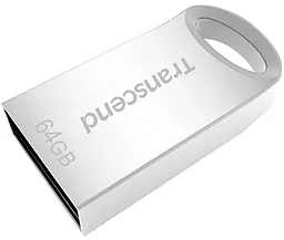 Флешка Transcend JetFlash 710 64GB (TS64GJF710S) Silver - фото Флешка Transcend JetFlash 710 64GB (TS64GJF710S) Silver