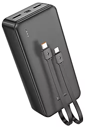 Повербанк Hoco J118B 30000 mAh Black - фото Повербанк Hoco J118B 30000 mAh Black