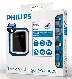 Сетевое зарядное устройство Philips Power2Charge SCM4480/12 White - миниатюра 3