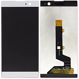 Дисплей Sony Xperia XA2 с тачскрином, оригинал, Silver - фото Дисплей Sony Xperia XA2 с тачскрином, оригинал, Silver