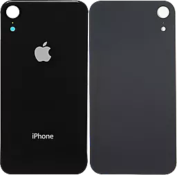 Задняя крышка корпуса Apple iPhone XR (small hole) Original  Black - миниатюра 2