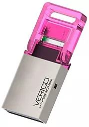 Флешка Verico 8Gb Hybrid Mini Pink (1UDOV-RIPK83-NN)