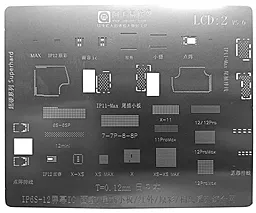 BGA трафарет (для реболлинга) Amaoe LCD2 0.12 мм V5.0 - фото BGA трафарет (для реболлинга) Amaoe LCD2 0.12 мм V5.0