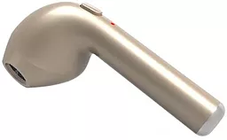 Блютуз гарнітура HBQ i7 (моно) Gold