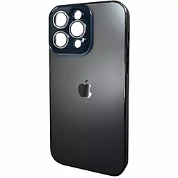 Чохол AG Glass Sapphire Frame MagSafe Logo for Apple iPhone 14 Pro Black