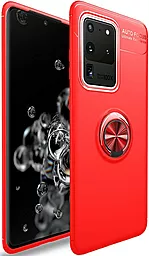 Чехол Deen ColorRing Samsung G988 Galaxy S20 Ultra Red