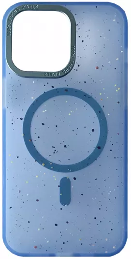 Чехол 1TOUCH Spray Magsafe для Apple iPhone 14 Pro  Blue - фото 1