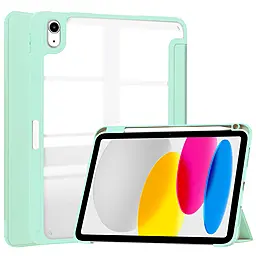 Чехол для планшета BeCover Soft Edge с креплением Apple Pencil для Apple iPad 10.9" 2022, 2024, iPad (А16) 2025 11" Green (709183) - фото Чехол для планшета BeCover Soft Edge с креплением Apple Pencil для Apple iPad 10.9" 2022, 2024, iPad (А16) 2025 11" Green (709183)