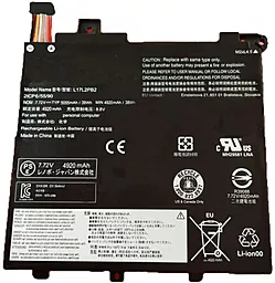 Акумулятор для ноутбука Lenovo L17C2PB2 / 7.6V 3910mAh Black Original