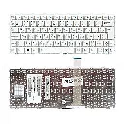 Клавиатура для ноутбука Asus Eee PC 1011 1015 1018 X101 без рамки Вертикальный Enter белая