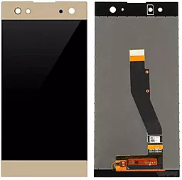 Дисплей Sony Xperia XA2 Ultra (H3213, H3223, H4213, H4233) з тачскріном, Gold - фото Дисплей Sony Xperia XA2 Ultra (H3213, H3223, H4213, H4233) з тачскріном, Gold