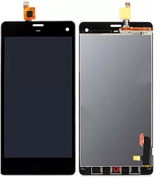 Дисплей ZTE Nubia Z7 с тачскрином, Black - фото Дисплей ZTE Nubia Z7 с тачскрином, Black