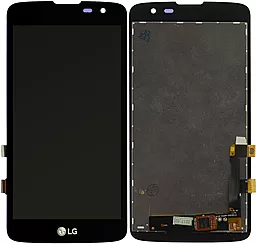 Дисплей LG K7 X210 (X210, X210DS) з тачскріном, оригінал, Black