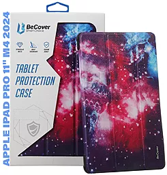 Чохол для планшету BeCover Smart Case для Apple iPad Pro 11" M4 2024 Space (711641) - фото Чохол для планшету BeCover Smart Case для Apple iPad Pro 11" M4 2024 Space (711641)