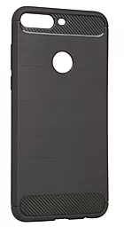 Чохол BeCover Carbon Series Huawei Y7 Prime (2018) Gray (702479)