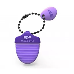 Флешка Silicon Power 64Gb JEWEL J30 Purple USB3.0 (SP064GBUF3J30V1U) Purple - фото Флешка Silicon Power 64Gb JEWEL J30 Purple USB3.0 (SP064GBUF3J30V1U) Purple