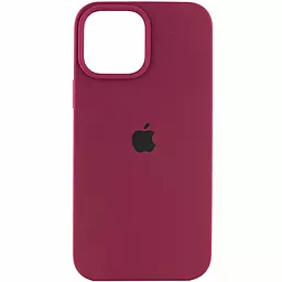 Чохол Silicone Case Full для Apple iPhone 13 Pro Maroon
