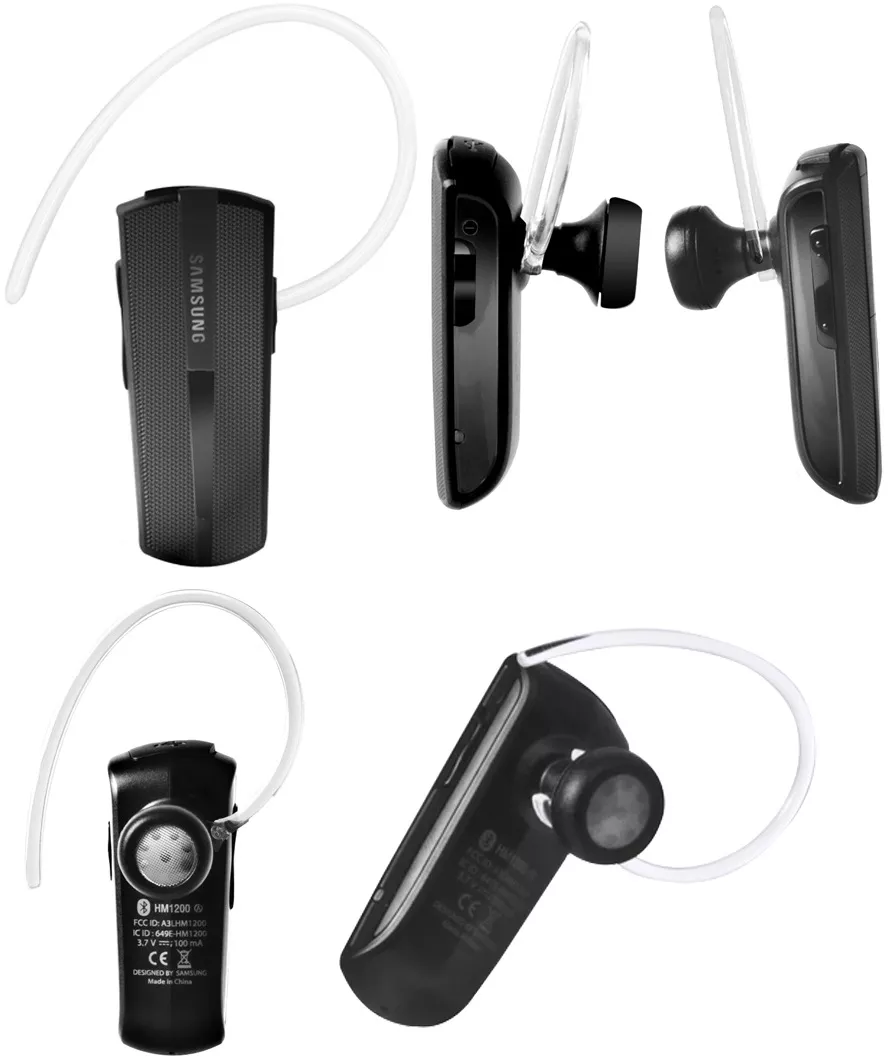 Блютуз гарнітура Samsung BHM1200 Black - фото 2