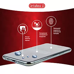 Защитное стекло Intaleo Full Glue для Apple Iphone 13 Black (1283126514968) - миниатюра 5
