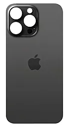Задняя крышка корпуса Apple iPhone 15 Pro Max (big hole) Original Black Titanium