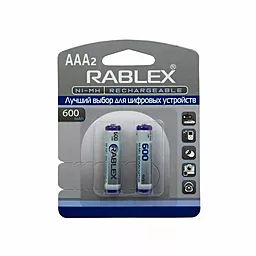 Акумулятор Rablex AAA / 600mAh 2шт 1.2 V