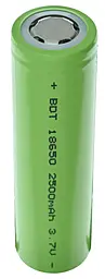 Аккумулятор Voltronic BDT 18650 Li-ion 2500mAh FlatTop 1шт - фото Аккумулятор Voltronic BDT 18650 Li-ion 2500mAh FlatTop 1шт