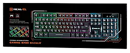 Клавіатура REAL-EL 8700 Gaming Backlit Black (EL123100015) - мініатюра 4