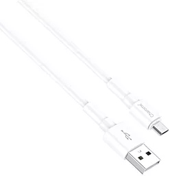 Кабель Charome C21-01 USB-A - micro USB 12w 2.4a 1м cable White - миниатюра 2 Кабель Charome C21-01 USB-A - micro USB 12w 2.4a 1м cable White - миниатюра 2
