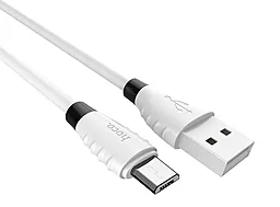 Кабель Hoco X27 Excellent USB-A - micro USB 12w 2.4a 1м cable White - мініатюра 2 Кабель Hoco X27 Excellent USB-A - micro USB 12w 2.4a 1м cable White - мініатюра 2