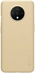 Чехол Nillkin Super Frosted Shield OnePlus 7T Gold