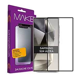Захисне скло MAKE для Samsung Galaxy S24 Ultra (MGF-SS24U) - фото Захисне скло MAKE для Samsung Galaxy S24 Ultra (MGF-SS24U)