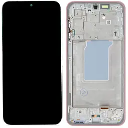 Дисплей Samsung Galaxy A26 A266 с тачскрином и рамкой, оригинал, Peach Pink - фото Дисплей Samsung Galaxy A26 A266 с тачскрином и рамкой, оригинал, Peach Pink