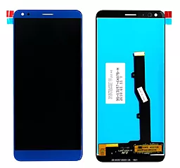 Дисплей ZTE Blade V9 с тачскрином, Blue - фото Дисплей ZTE Blade V9 с тачскрином, Blue