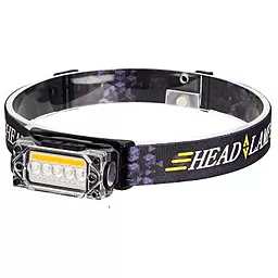 Налобный фонарик Bailong Police PLD-YY-19С-5SMD+COB (аккумуляторный)