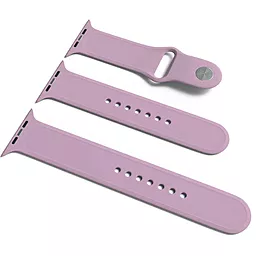 Сменный ремешок для умных часов для Apple Watch Sport Band 38 / 40 / 41 (S/M & M/L) Lilac Pride
