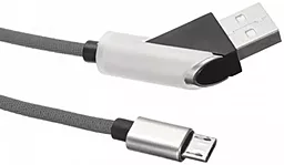 Кабель USB XO NB15 2.4A micro USB Cable Black