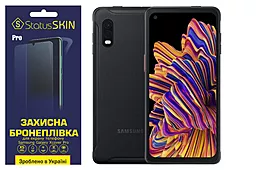 Защитная пленка StatusSKIN Pro Samsung Galaxy Xcover Pro Clear - фото Защитная пленка StatusSKIN Pro Samsung Galaxy Xcover Pro Clear