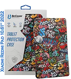 Чехол для планшета BeCover Smart Case для Xiaomi Redmi Pad 10.61" 2022 Graffiti (708734) - фото Чехол для планшета BeCover Smart Case для Xiaomi Redmi Pad 10.61" 2022 Graffiti (708734)