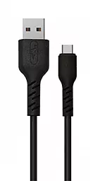 Кабель SkyDolphin S07T TPE High Elastic Line USB-A - Type-C 12w 2.4a 1м cable Black - фото Кабель SkyDolphin S07T TPE High Elastic Line USB-A - Type-C 12w 2.4a 1м cable Black