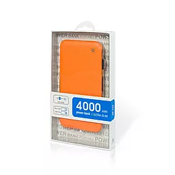 Повербанк Global G.Power Bank DP520 4000mAh Orange (1283126473579) - миниатюра 2