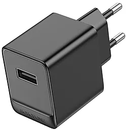 Сетевое зарядное устройство Borofone BAS11A 2.4a home charger black - фото Сетевое зарядное устройство Borofone BAS11A 2.4a home charger black