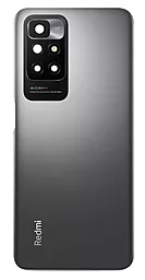 Задняя крышка корпуса Xiaomi Redmi 10 Prime со стеклом камеры Original Phantom Black