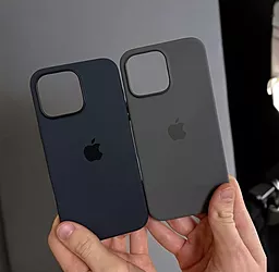 Чехол Silicone Case Full with MagSafe для Apple iPhone 16 Plus Stone Gray - миниатюра 4 Чехол Silicone Case Full with MagSafe для Apple iPhone 16 Plus Stone Gray - миниатюра 4