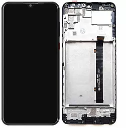 Дисплей ZTE Blade V2020 Smart с тачскрином и рамкой, Black - фото Дисплей ZTE Blade V2020 Smart с тачскрином и рамкой, Black